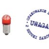 Ba9s LED 12V czerwona 3xLED Bosma 2953