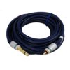 Przewód wtyk jack 6,3mm mono - wtyk cinch 5m MK78 Vitalco