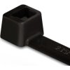 Cable tie, PA, (L x W) 100 x 2.5 mm, bundle-Ø 1.5 to 22 mm, black, -40 to 85 °C, 111-01910