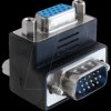 65247 VGA plug/socket adapter, 270° angle