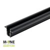 Szyna magnetyczna 1-faza podtynkowa 2m czarna M-LINE