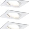 Oświetlenie wewnętrzne LED Paulmann 93678 Zestaw 3-elementowy 18 W 470 lm