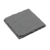 Rough Cut Laser Engraving Slate Square Coasters 4 Pack