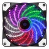 WENTYLATOR 120x120x25mm 120x25mm 12025 12V RAINBOW WIELOKOLOROWY 3 PIN