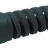 Cable gland, with bend protection, PG11, 22 mm, Clamping range 4 to 10 mm, IP68, black, 53015820