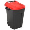 Sealey BM100R Refuse/Wheelie Bin 100L - Red