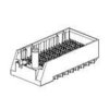 Złącze typu Backplane 170335 Series 1.35 mm Pitch Złącze 216-pinowe 12-rzędowe Molex Pionowy 18