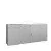 Szafka wolnostojąca, TP, drzwi: 2, Blacha stalowa, Jasnoszary, 675 x 1600 x 400mm, IP55