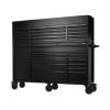 Draper 24253 BUNKER® 25 Drawer Combined Roller Cabinet & Tool Chest 72" BK