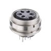 Lumberg KGR 50 5 Pin DIN Female Chassis Socket Straight Panel Mount