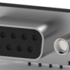 D-Sub socket, 9 pole, standard, equipped, angled, solder pin, 5788803-1