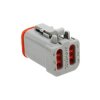 Amphenol AT06-6S-EC01 AT Series Female Shrouded Plug HSG 6POS 14-20AWG