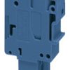 Plug, push-in connection, 0.5-10 mm², 1 pole, 41 A, 8 kV, blue, 3061677