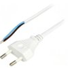 S1-2/07/2.5WH Kabel: 2x0,75mm2, CEE 7/16 (C) wtyk, 2,5m