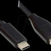 GC-M0120 USB 2.0 cable, C-male auf A-male, CU, black, 5 m