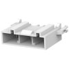 Socket header, 3 pole, pitch 9 mm, straight, natural, 1903415-1