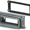 Mounting frame for D-Sub housing size 2 (DA), 15 pole, 1688036