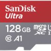 SanDisk Ultra + Adapter microSDXC 128 GB A1 Application Performance Class, UHS-Class 1