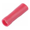 Konektor płaski żeński w pełnej izolacji 2.8mm 0.8mm 0.5-1.5mm² - końcówka kablowa z tulejką miedzianą SGE