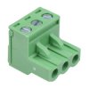 3-Way 5.08mm Right Angle Pluggable Terminal Block 15A 300V