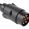 Wtyk zasilania przyczepy plastikowy 12/24V DC 7pin