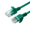 kabel LAN MicroConnect V-UTP6A01G-SLIM, 1 szt., RJ45, 1 m, zielony