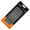 Marker budowlany czarny 4mm w/odp.4szt.NEO 5944