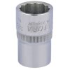 Elora 24830 3/8" 1/2" Square Drive Whitworth Bi-hexagon Socket