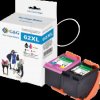 20632 Ink, multipack, 62XL, rebuilt, HP
