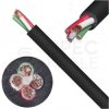 Kabel głośnikowy BiTsound 4x2,5mm2 Cu OFC zewnętrzny czarny Bitner