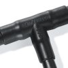 Łącznik T., 2-palczasta, Czarny, materiał: Poliolefina usieciowana (POX), 13mm,HellermannTyton