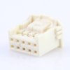 Molex Obudowa złącza pin żeńskiego na kabel Ilość pinów 10 Wymiary siatki: 2 mm 5016461000 1 szt. torba