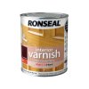 Ronseal 36846 Interior Varnish Quick Dry Gloss Deep Mahogany 250ml