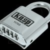 K11750D KASP combination lock, 4 rows, 50 mm