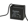 Kondensator; silnikowy (rozruchowy); TS11-7 450VAC 15uF; 15uF; 450V AC; 33x44x48mm; z przewodami; Suntan; RoHS