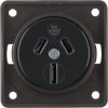 Integro Flow Gniazdo z/u /Australia/ brązowy 962562501