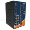 IGS-9812GP, Switch przemysłowy zarządzalny, DIN, 8x 10/1000 RJ-45 + 12x100/1000 SFP z DDM, O/Open-Ring <30ms