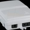 FTTH-BOX-OUT-3 FTTH connection box 4-fold, outdoor