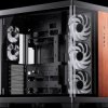 TK-4 W/BLACK Jonsbo TK-4 Wood PC housing, ATX, tempered glass - black