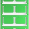 PA device marker, (L x W) 27 x 18 mm, green, 80 pcs, 1346130000