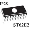 ST62 E25FI mikrokontroler z okienkiem; DIP28