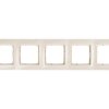 Simon 54 Premium Ramka pięciokrotna kremowa /do karton-gips/ DRK5/41