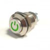 Przełącznik wciskany 12mm okrągły chwilowy zwierny wystający 4...