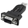 LogiLink AU0002F Adapter 1x USB 2.0 A - 1x RS232 Black Serial & Parallel Adaptor
