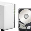 Synology DiskStation DS220j Serwer NAS 6 TB 2 Bay wyposażony w 2 x 3 TB DiskStation DS220j
