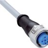 Przewód czujnik-siłownik ze złączem Złącze M12 liczba rdzeni 5 długość 5m Rodzaj A Żeńskie