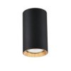 Spot Tuba Manacor Czarno-Złota 6X13cm Gu10 Lp-232/1D-130 Light Prestige