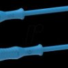 2031-100BL Measuring lead plug/socket, 4 mm, 100 cm, blue