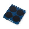 Moduł 4 okrągłych wyświetlaczy IPS TFT 1,28'' 240x240px - Raspberry Pi Pico W, RTC, BME280 - SB Components SKU30286