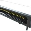 Samtec Gniazdo PCB FCS8 30 -pinowe 1-rzędowe raster: 0.8 mm Otwór przelotowy Płytka-płytka Lutowie Poziomy